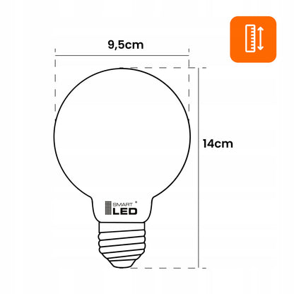 LED žárovka E27 8 W, 1055 lm, 2800 K – teplá bílá