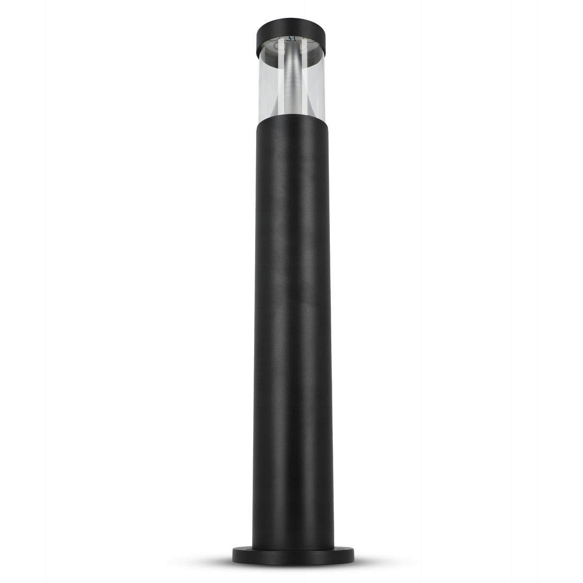 Černý venkovní osvětlovací sloupek 230 V, 7 W, 500 lm, 65 cm, IP44