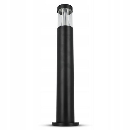 Černý venkovní osvětlovací sloupek 230 V, 7 W, 500 lm, 65 cm, IP44