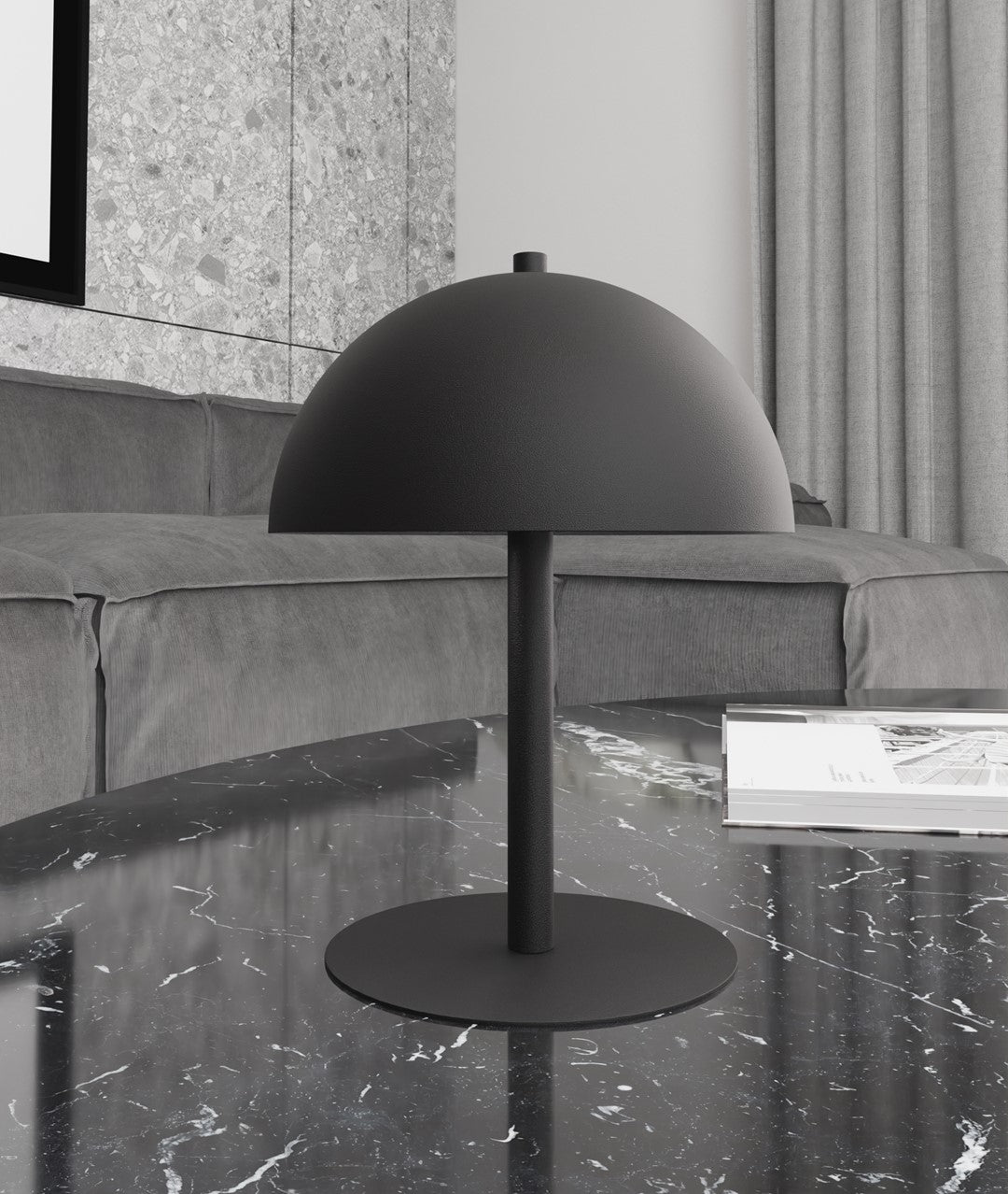 Stolní lampa MOGU LN2 – černá