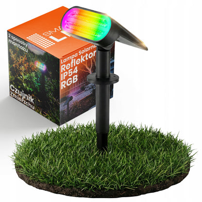 LED solární zápichové svítidlo