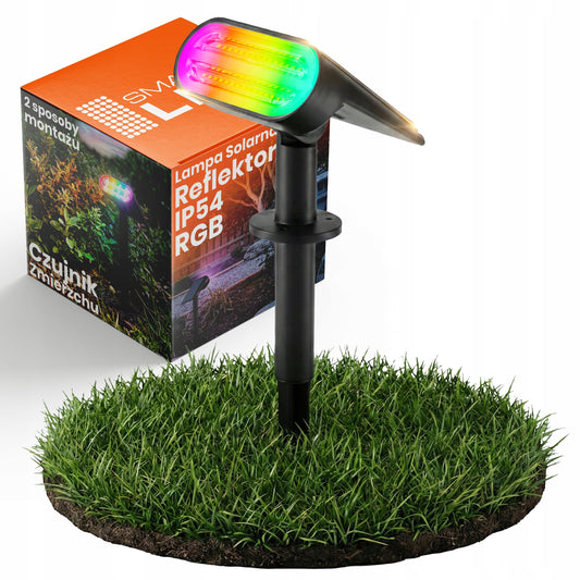 LED solární zápichové svítidlo