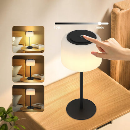 LED stolní lampa, s dotykovým ovládáním, stmívatelná, 3 režimy barvy světla