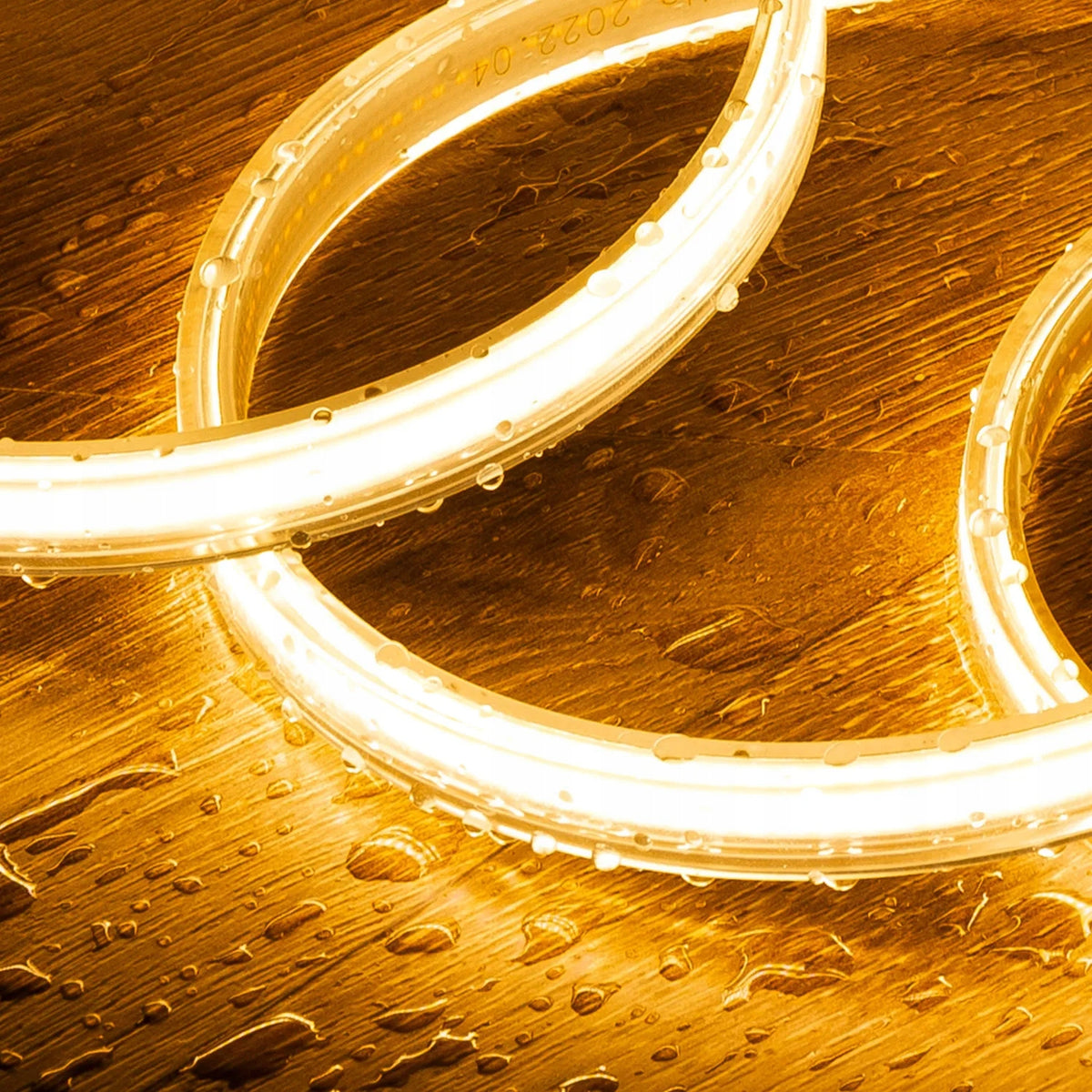 LED pásek 230 V, 10 W, 1 m – teplá bílá