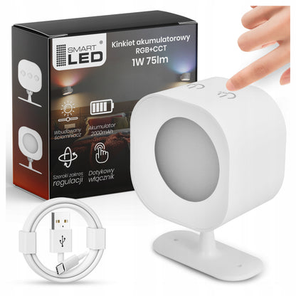 LED nástěnné svítidlo, stmívatelné, CCT