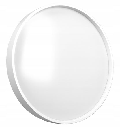 Bílé kulaté stropní LED svítidlo 24 W, 30 cm