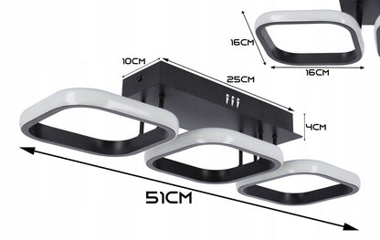 LED stropní svítidlo 30 W – neutrální bílá