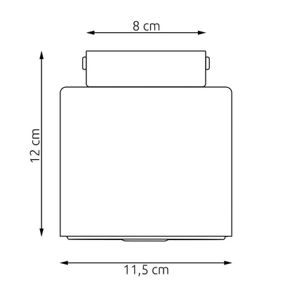 Stropní svítidlo NANO 1 – korálové
