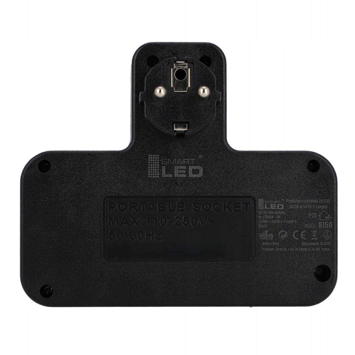 Prodlužovací kabel 230 V, USB