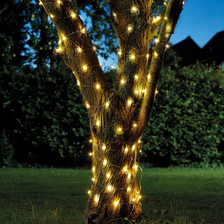 LED solární zápichové svítidlo 10 m