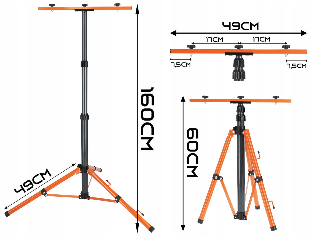 LED stativ pro reflektor, dvojitý