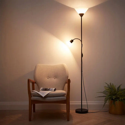 Stojací lampa E27, nastavitelná