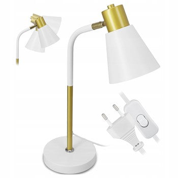 Bílá LED stolní lampa 40 W