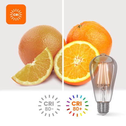 LED žárovka E27 6 W, 540 lm, 2800 K – teplá bílá