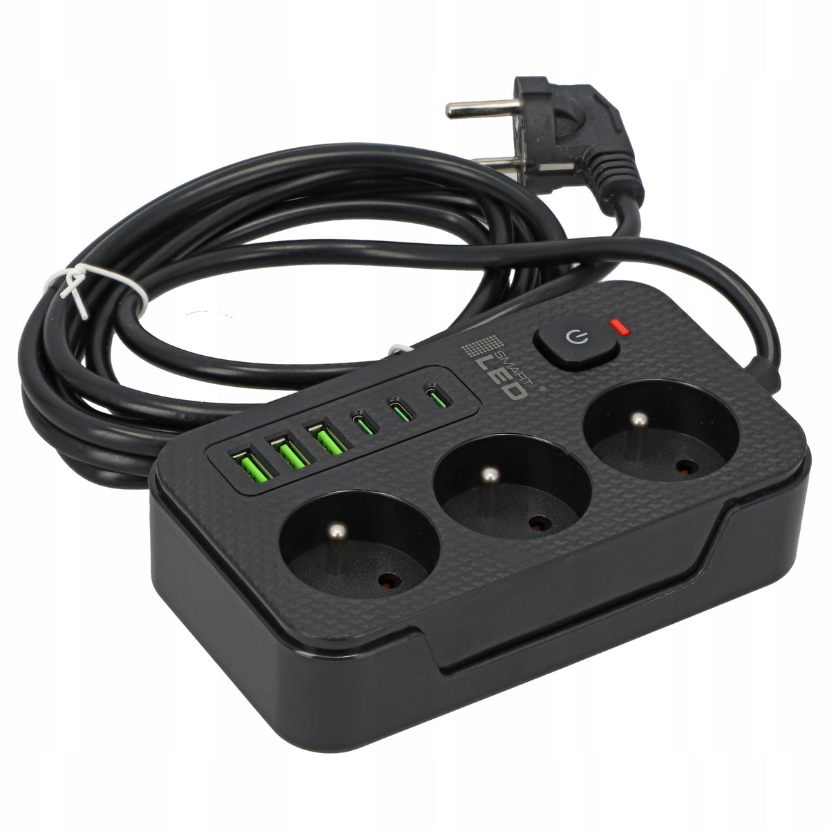 Prodlužovací kabel 230 V, 3 m, USB