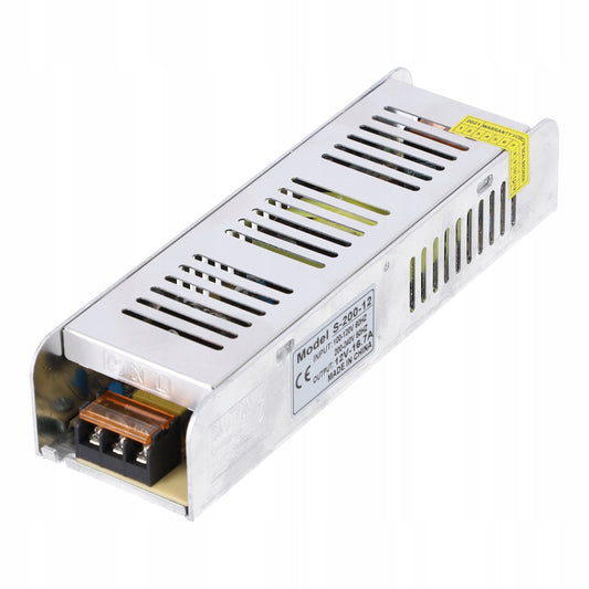 LED napájecí zdroj 12 V, 200 W, IP20