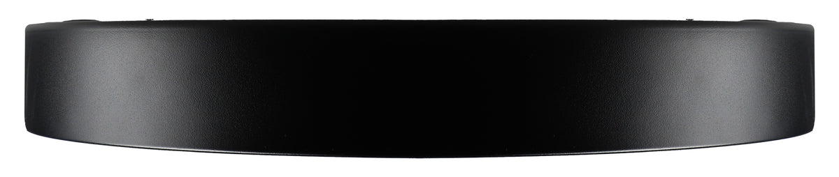 Černé stropní LED svítidlo 30 W, 40 cm