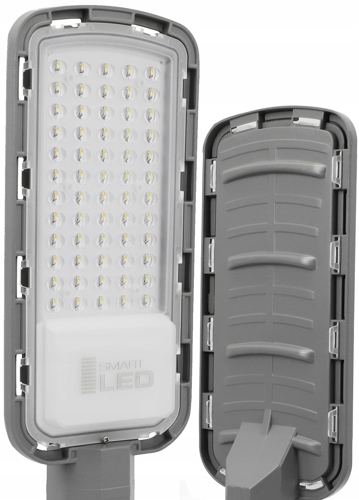 Šedé pouliční LED svítidlo 200 W, 20000 lm, IP65