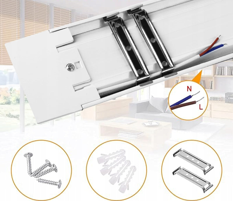 Průmyslové LED svítidlo 45 W, 150 cm