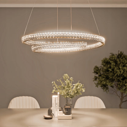 Bílé LED závěsné svítidlo 136 W – teplá bílá