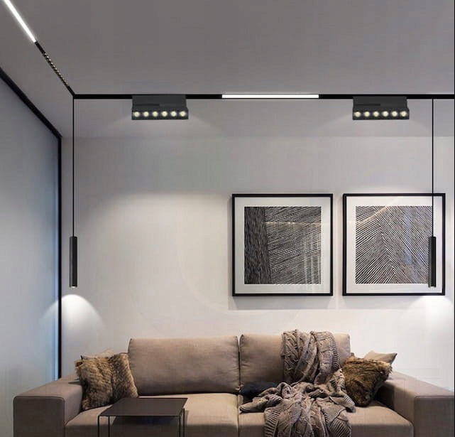 LED závěsné lištové svítidlo 12 W, 3000 K