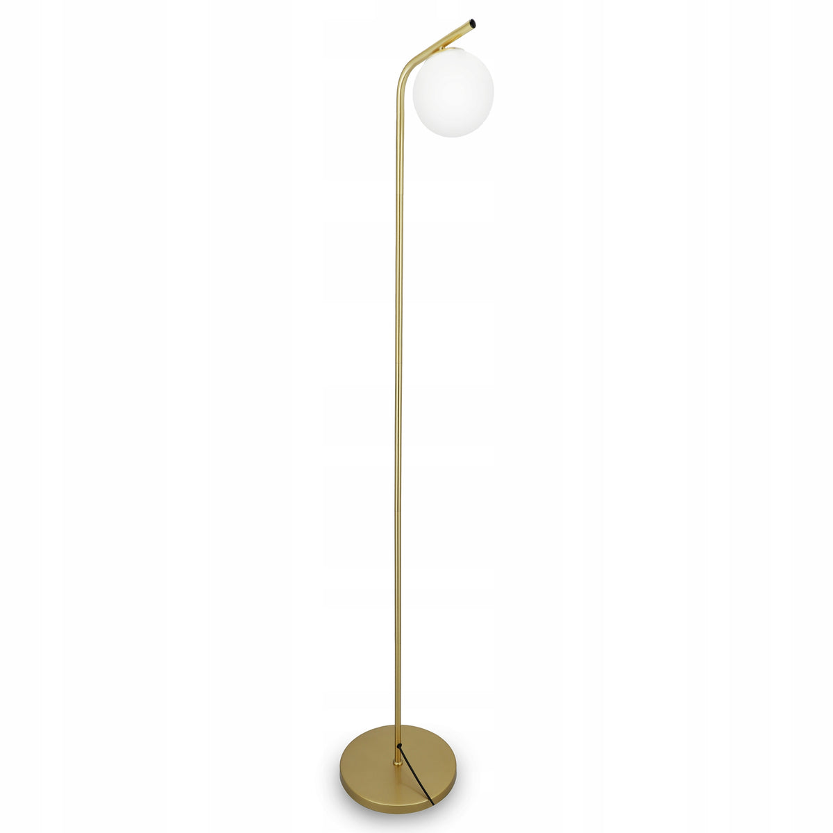 Zlatá stojací lampa G9