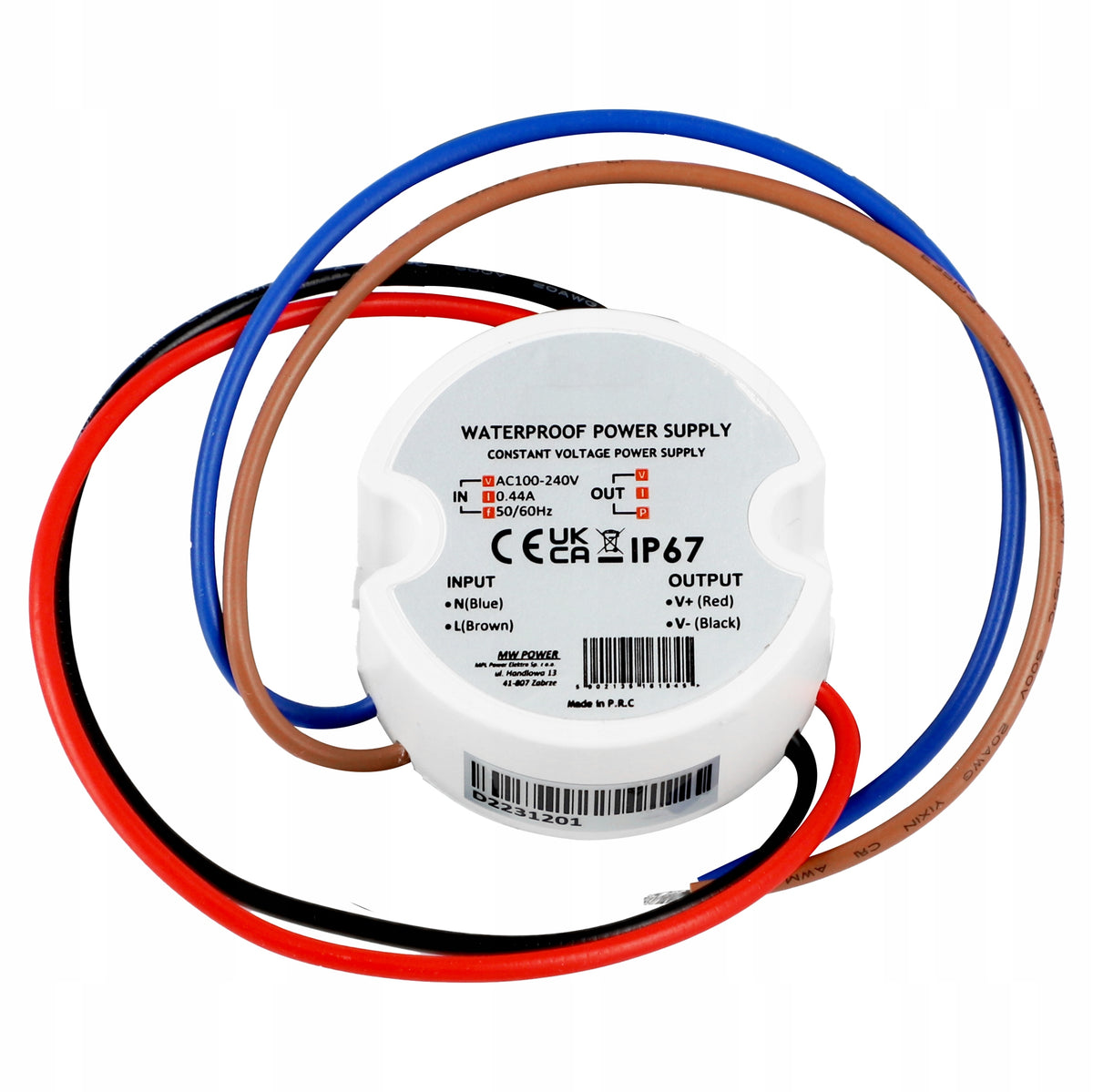 LED napájecí zdroj 24 V, 10 W