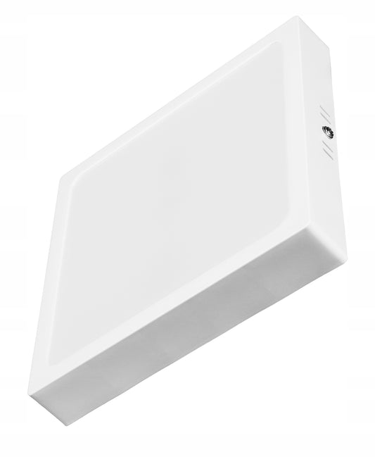 Bílé čtvercové stropní LED svítidlo 24 W