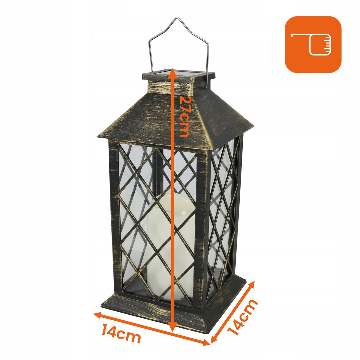 LED solární zápichové svítidlo, IP44