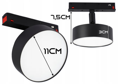 Lištový LED reflektor 18 W, 4000 K
