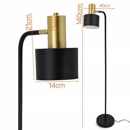 Stojací lampa E27 140 cm