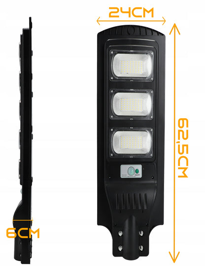 LED solární pouliční svítidlo 150 W
