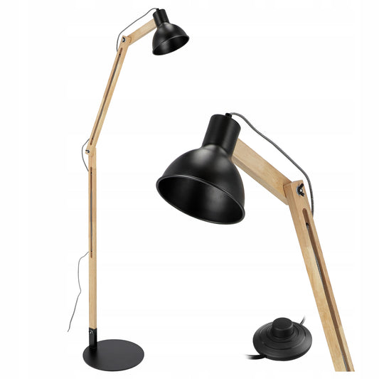 Stojací lampa E27, nastavitelná