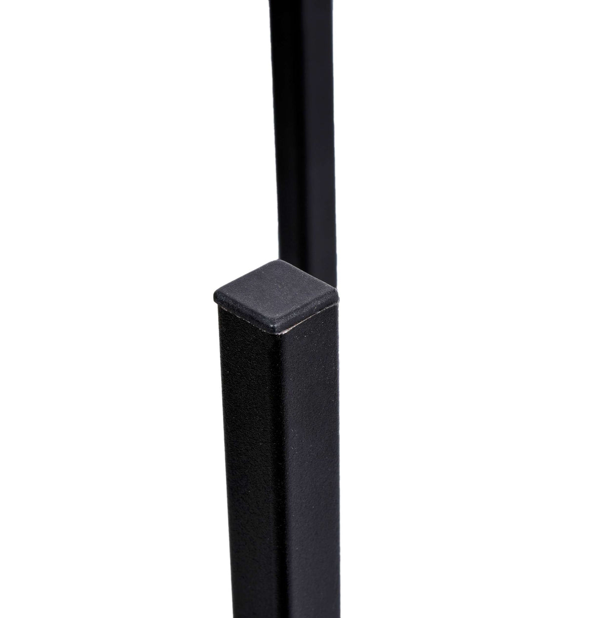 Stojan na květiny loftový Torre 70 cm černý