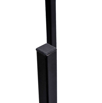 Stojan na květiny loftový Torre 70 cm černý