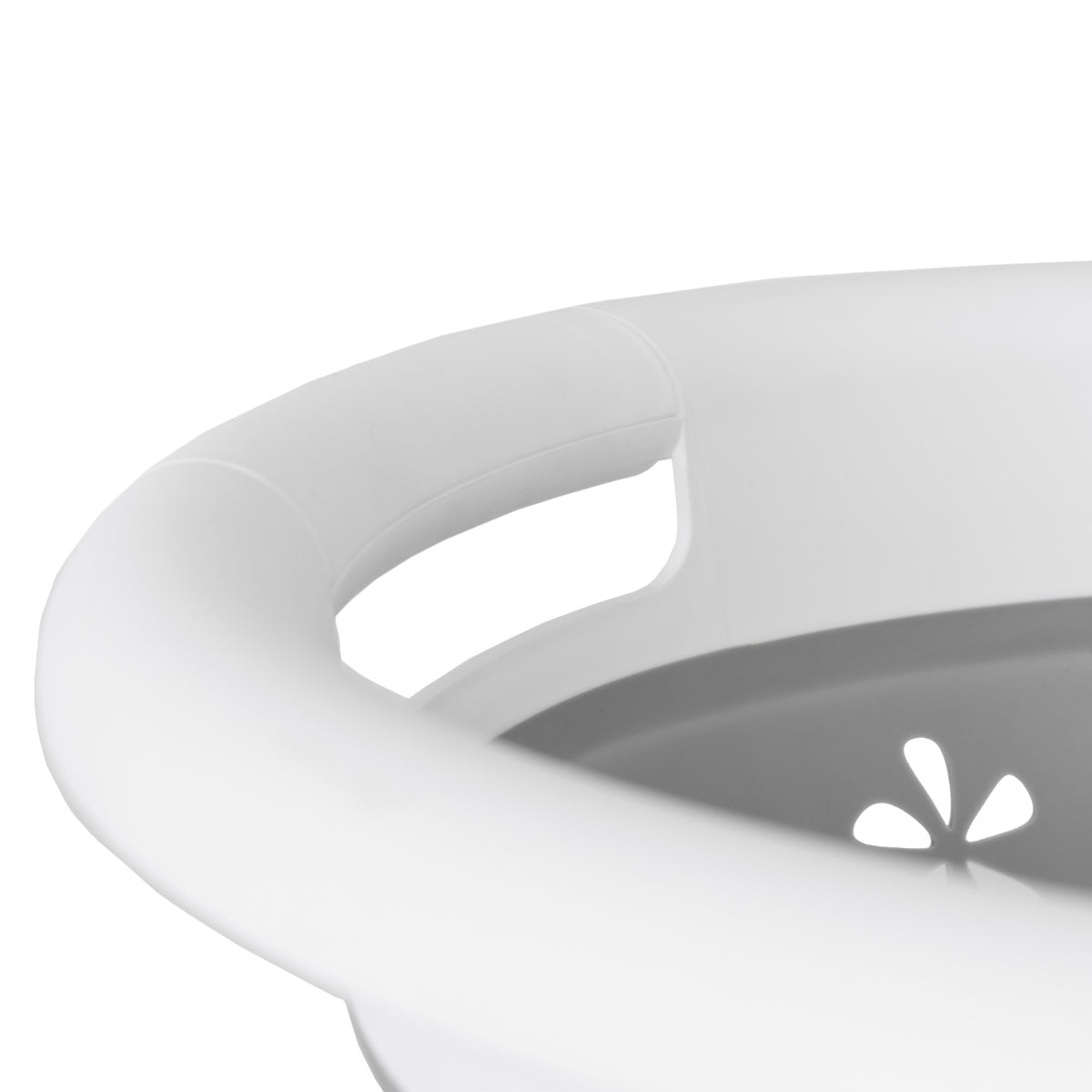 Mísa skládací oválná 50 x 37 cm bílo-šedá OVAL COMPACT 25L
