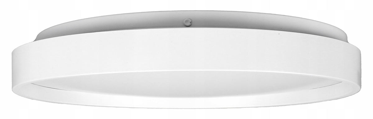 Bílé kulaté stropní LED svítidlo 24 W, 30 cm