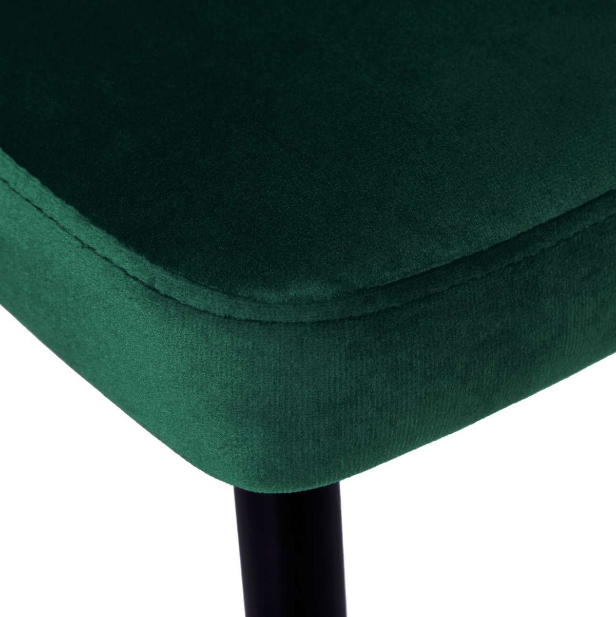 Židle LINCOLN VELVET čalouněná tmavě zelený samet