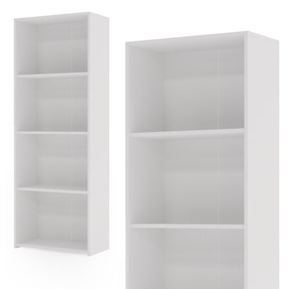 Knihovna LONI 160 × 60 cm – bílá