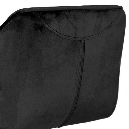 Barová židle Grappo Black černý Velvet