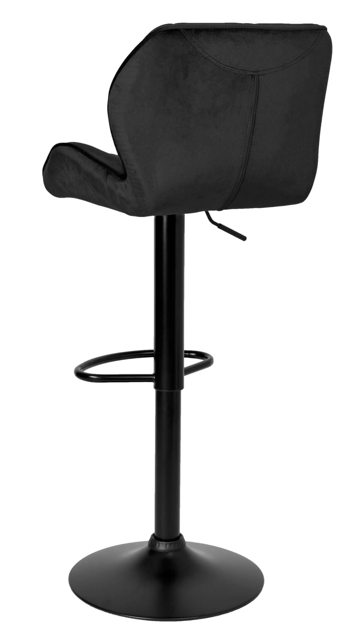Barová židle Grappo Black černý Velvet