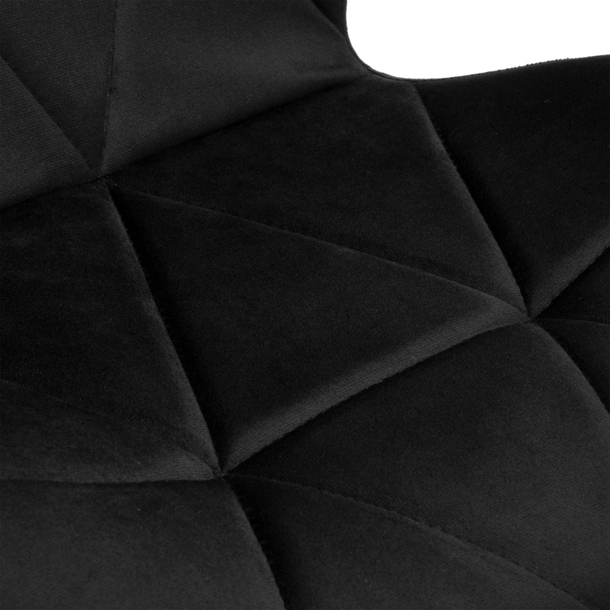 Barová židle Gordon Black černý Velvet