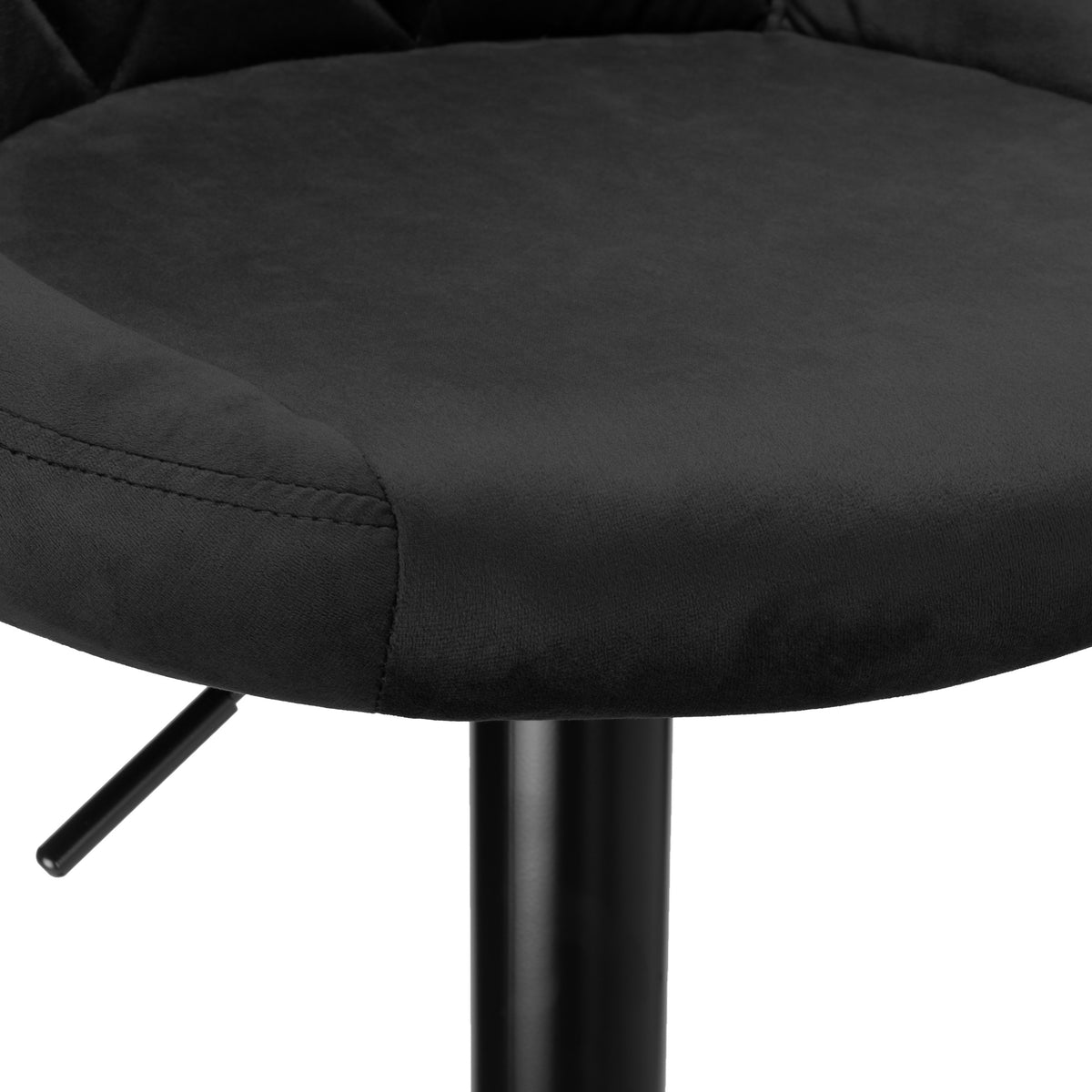 Barová židle Cydro Black černé Velvet