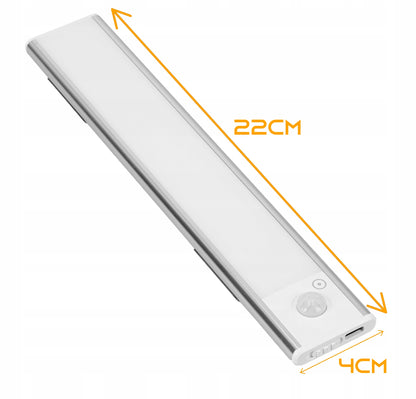 LED akumulátorové svítidlo 22 cm