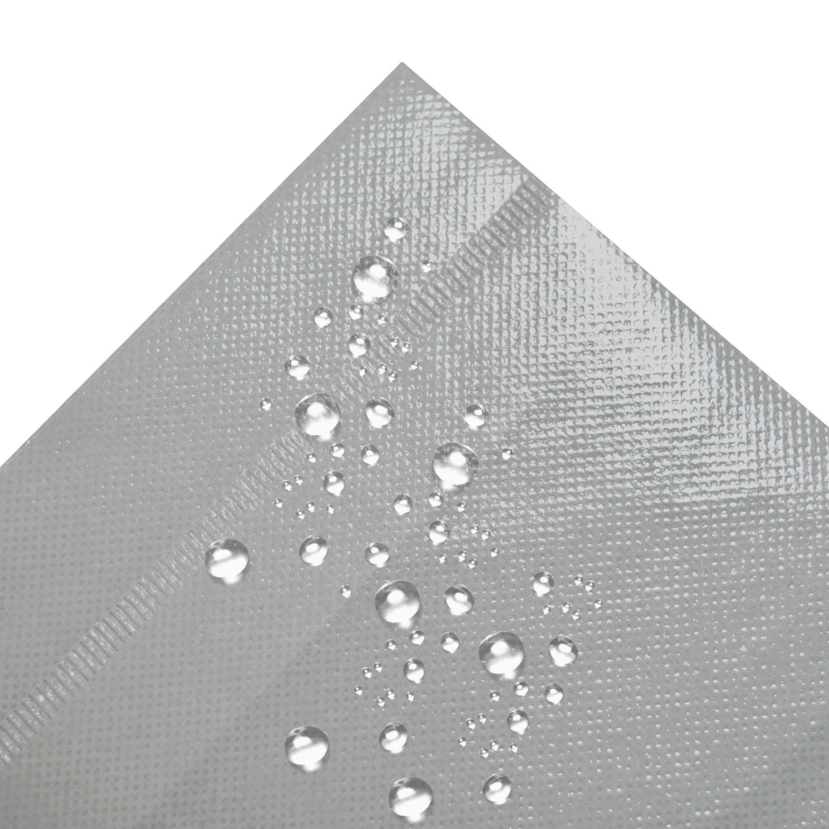Textilní skříň s 8 policemi SONIA se závěsem šedá
