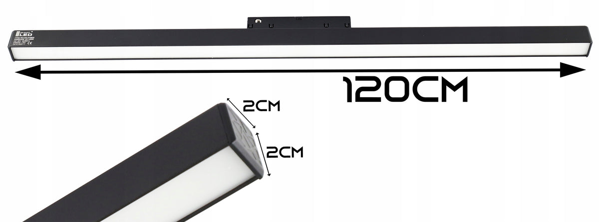 Lištové LED svítidlo 48 W, 4000 K