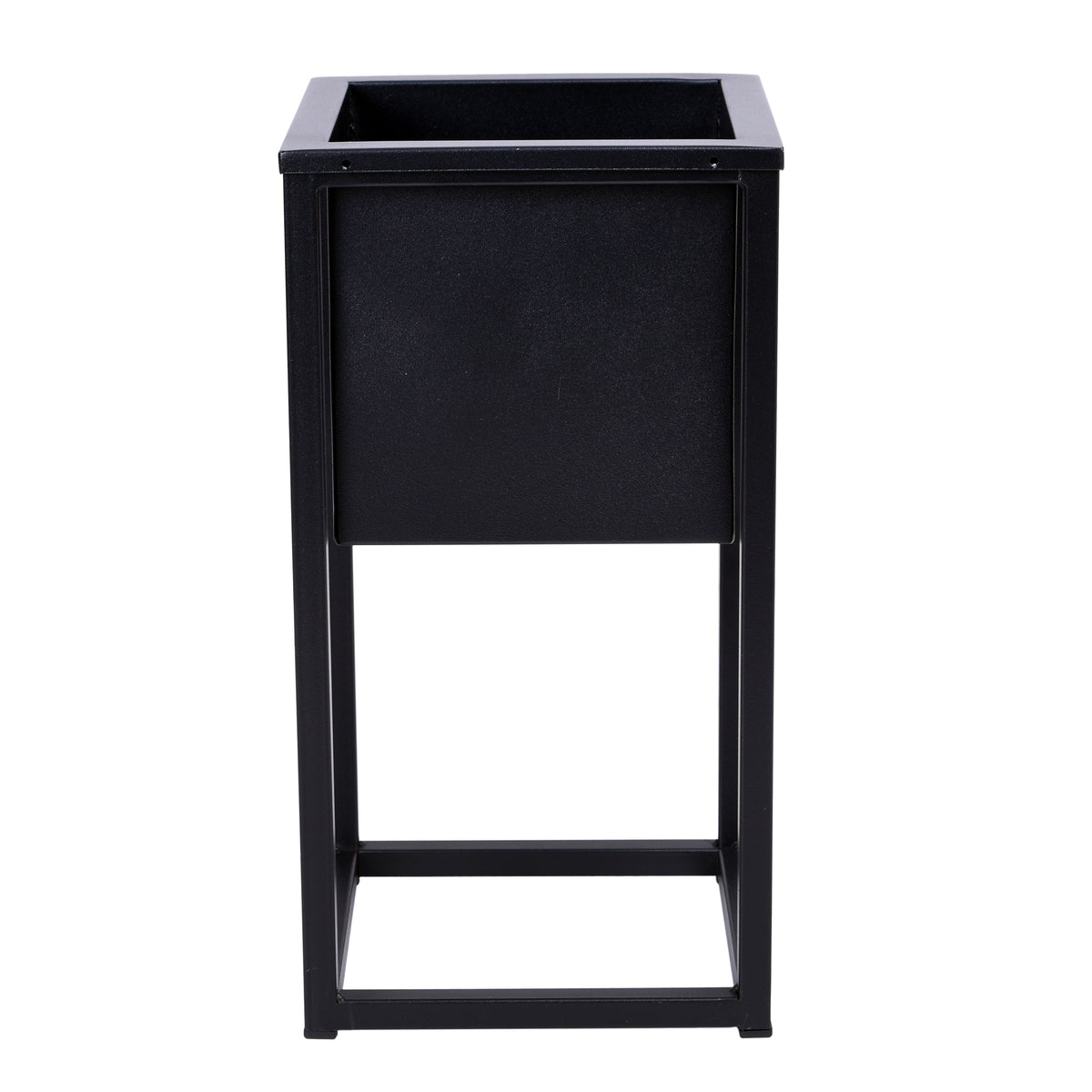 Stojan na květiny Concove loft 40 cm černý