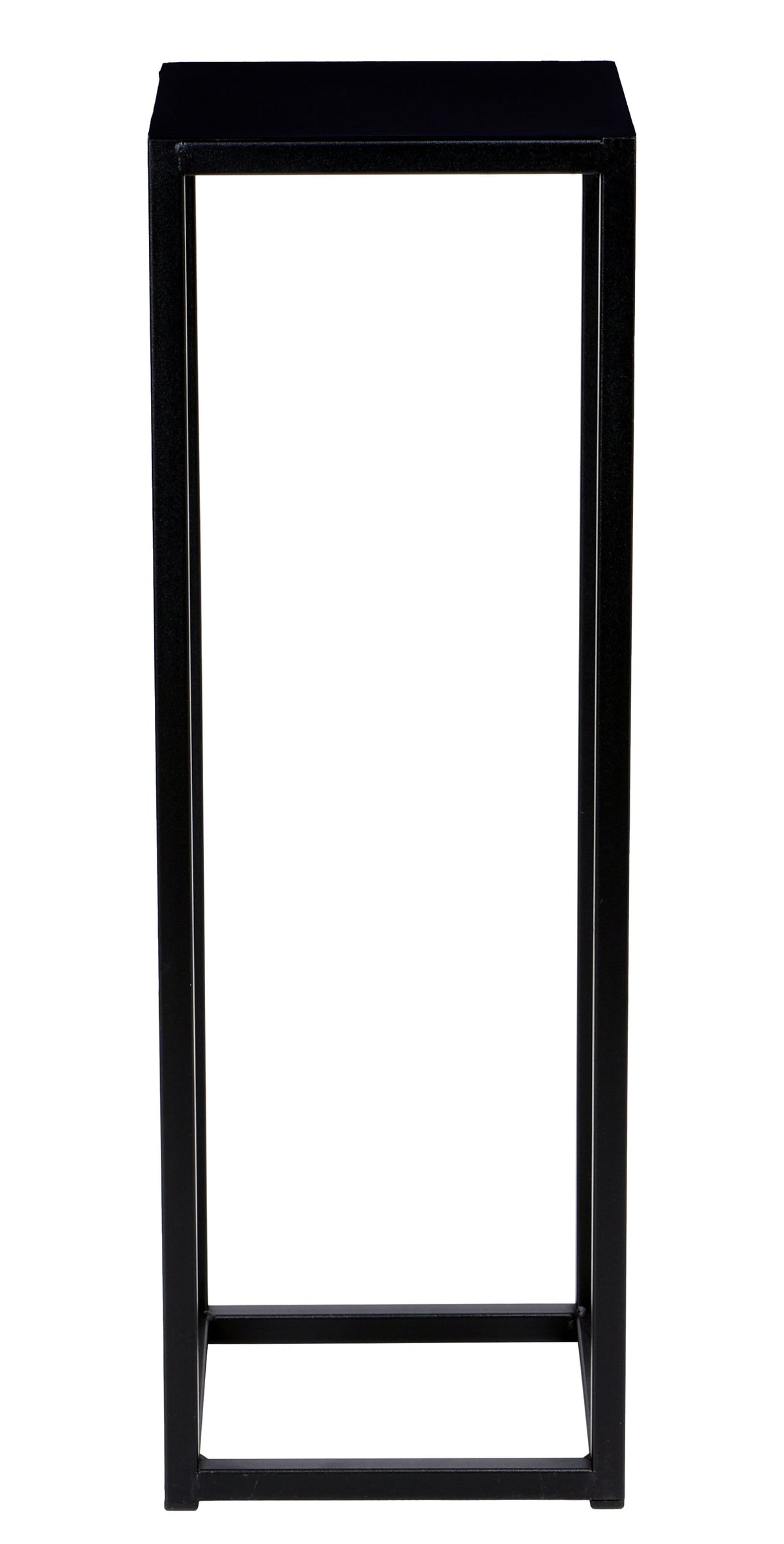 Stojan na květiny Piatto loft 60 cm černý