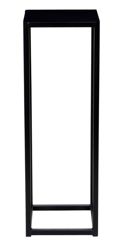 Stojan na květiny Piatto loft 60 cm černý