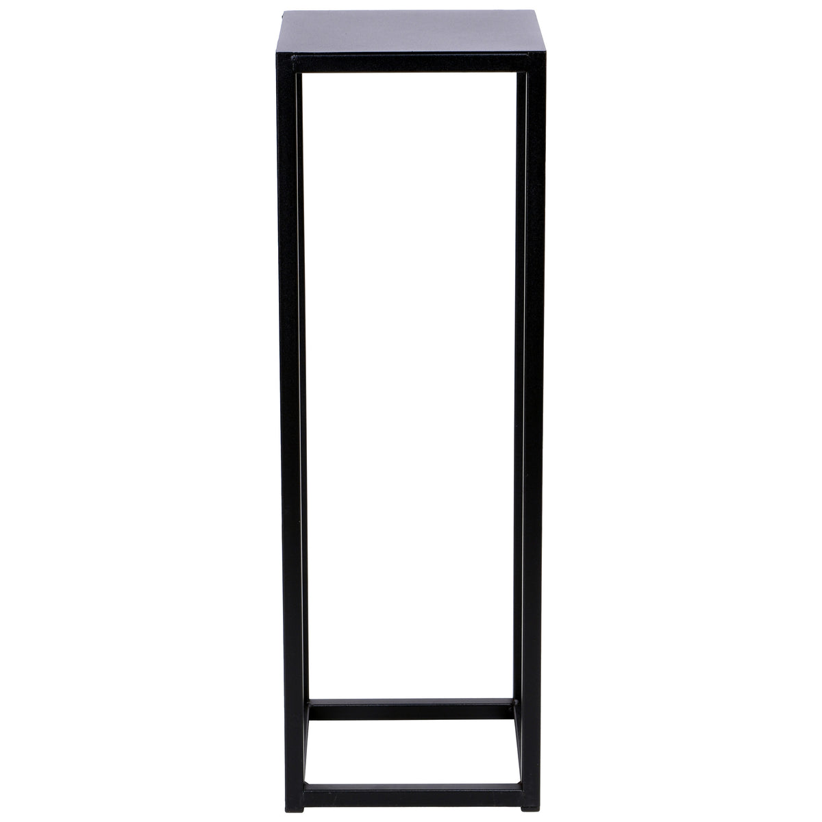 Stojan na květiny Piatto loft 60 cm černý